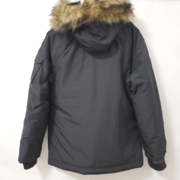 Hollister Jackets & Coats Hollister Mens Coat Parka Size Xl Black